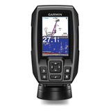 Sonar Con Gps Garmin Striker 4 Con Transdutor Dupla Frequência Preto