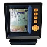 Sonar Fish Finder Portátil 3 5 LCD Fishing Finder 0 6M A 80M 200KHz 83KHz Localizador De Profundidade Do Detector De Peixe De Feixe Duelo