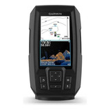 Sonar Garmin Striker Vivid Gps 4cv Transdutor Sonda Gt20 Cor Preto