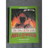Songbook Helloween The Time Of The Oath band Score raridade