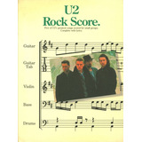 Songbook U2 Rock Score band Score Raríssimo