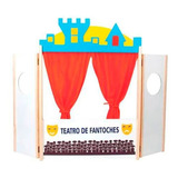 Sonho De Criança 210 Briquedo Educativo Teatro De Fantoches 86x62x5cm
