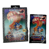 Sonic 2 Cib Original Sega Mega Drive Genesis Fita