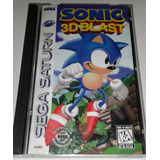 Sonic 3d Blast Americano Original Completo