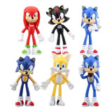 Sonic 6pcs Miniaturas The