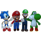 Sonic Azul Super Mario