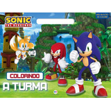 Sonic Colorindo A Turma De Marina Evangelista Sonic The Hedgehog Vol 1 Editorial Ciranda Cultural Capa Mole Em Português