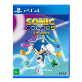 Sonic Colors Ultimate Standard Ps4 Mídia Física Lacrado