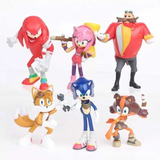 Sonic Lote 6 Bonecos