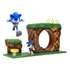 Sonic O Ouriço - Green Hill Zone Playset Com Sonic Original