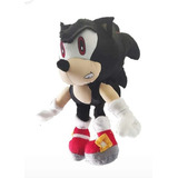 Sonic Preto Boneco Pelucia