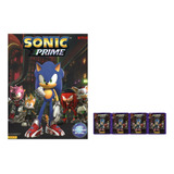 Sonic Prime   1 Álbum   10 Envelopes  total 50 Figurinhas 