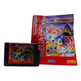 Sonic Spinball Mega Drive Sega Tectoy Sem Caixa Original