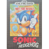 Sonic The Hedgehog Cartucho