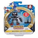 Sonic The Hedgehog Coleção De Bonecos Articulados De 10 Cm (escolha O Boneco) (mecha Sonic)
