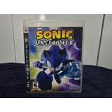 Sonic Unleashed Ps3 Mídia Física