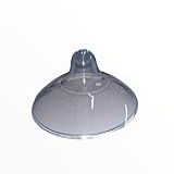 Sonne Protetor De Seio-Mamilo 100- Silicone Transparente Com 1 Unidade