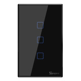 Sonoff 3 Botão touch T2 Us Rf 433 Mhz Interruptor Wi fi