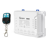 Sonoff 4ch Pro R3 4 Canais Módulo Wifi Rf433mhz Controle