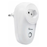 Sonoff S26 Wifi Tomada Inteligente Padrão Brasil 110v 220v Cor Branco