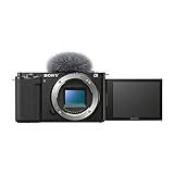 Sony Alpha Zv-e10 - Câmera Vlog Sem Espelho Com Lente Intercambiável Aps-c - Preta
