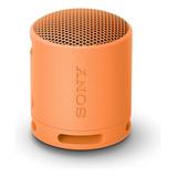 Sony Alto falante Bluetooth Srs xb100 nova Versão Do Xb13 Cor Laranja 127 220v