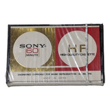 Sony C 60hf 60 Minutos Fita Cassete Virgem Lacrada Japão