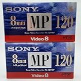 Sony Cassete De Vídeo MP De 8 Mm 120 Min Pacote Com 2 