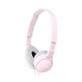 Sony Dinâmico Dobrável Auscultadores MDR-ZX110-P -rosa-