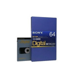 Sony Fita Betacam Digital Bct d64l 64 Minutos