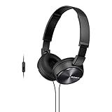 Sony MDR-ZX310 - Fone De Ouvido Com Microfone- Preto