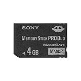 Sony Memory Stick PRO Duo Mark 2 Cartão De Memória 4 GB 4 GB 4 GB Para Câmera Digital Sony Cybershot Cyber Shot Alpha Series