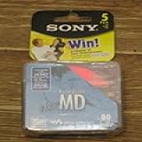 Sony MiniDiscs Pacote Com 5 5MDW80CL2