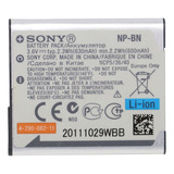 Sony Np-bn1 Serve Para Tds As Cameras Linha N 