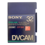 Sony Pdvm 32me Fita De Video Formato Dvcam
