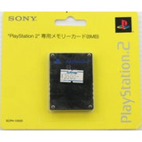 Sony Playstation 2 Ps2 Memory Card 8mb Original Lacrado Jp