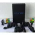 Sony Playstation 2 Standard Cor Matte Black + 1 Controle Original + Mx4sio + Cartao Sd 256 + 2 Controles De Brinde
