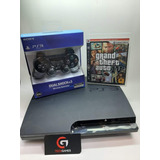 Sony Playstation 3 Slim 40 Jogos Internos De Brinde 