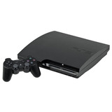 Sony Playstation 3 Slim Cech 30 320gb Standard Cor Charcoal Black