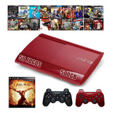 Sony Playstation 3 Vermelho