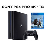 Sony Playstation 4 Ps4 Pro 1tb