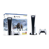 Sony Playstation 5 Cfi 11 825gb God Of War Ragnarok Bundle Cor Branco E Preto