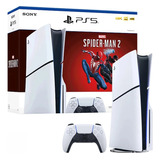 Sony Playstation 5 Slim Bundle Spider man 2 Ps5 Slim Spider man 2 Novo Lacrado A Pronta Entrega