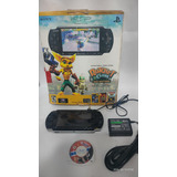 Sony Psp 3001 Ratchet Clank Limited Edition Na Caixa Leia Anuncio