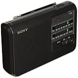 Sony Rádio AM-FM Portátil ICF38 -preto-