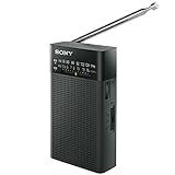 SONY Rádio Portátil Prático FM-AM ICF-P26