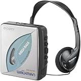 Sony WM EX190 Walkman Toca Fitas Estéreo Com Mecanismo Antirrolamento