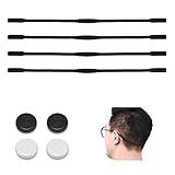 SooGree Alças De Silicone Para óculos 3 Tiras Elásticas Antiderrapantes Para óculos De Sol Para Crianças Meninos E Meninas óculos De Sol Para Adultos 3 4 Packs