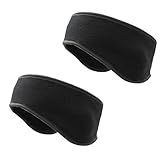 SooGree Aquecedores De Orelha De Inverno Para Corrida Esportiva Faixa De Cabeça Para Clima Frio Equipamento De Corrida Ao Ar Livre Faixa De Cabeça Para Homens E Mulheres Cinza Preto 
