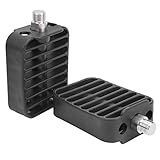 SOONALL 2 Peças De Pedal De Caiaque- Pedal De Suporte De Pé De Plástico- Pedal De Substituição De Motor De Pesca Para Canoagem- Caiaque E Barco Marítimo